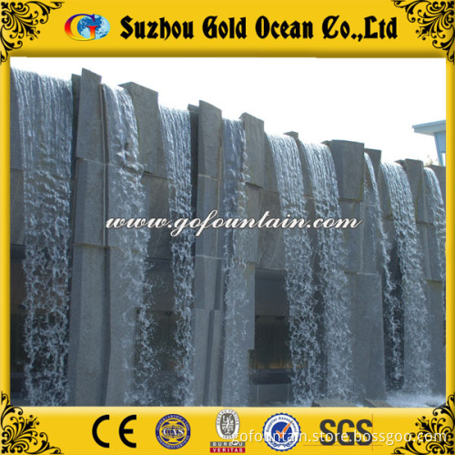 Fall Sheet Fountain Large Outdoor Atificial Waterfull Fountain
